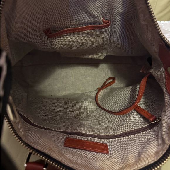 Dooney and Burke black and brown leather purse in excellent shape - Picture 5 of 5